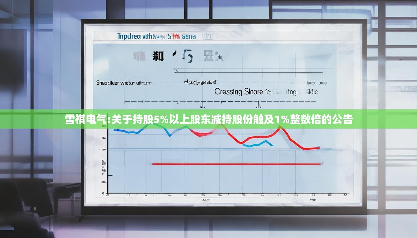 雪祺电气:关于持股5%以上股东减持股份触及1%整数倍的公告