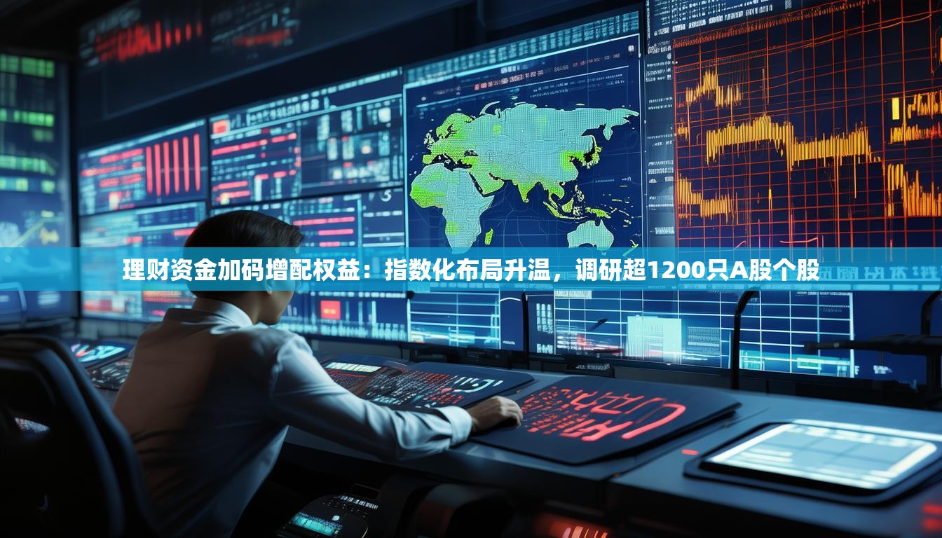 理财资金加码增配权益：指数化布局升温，调研超1200只A股个股