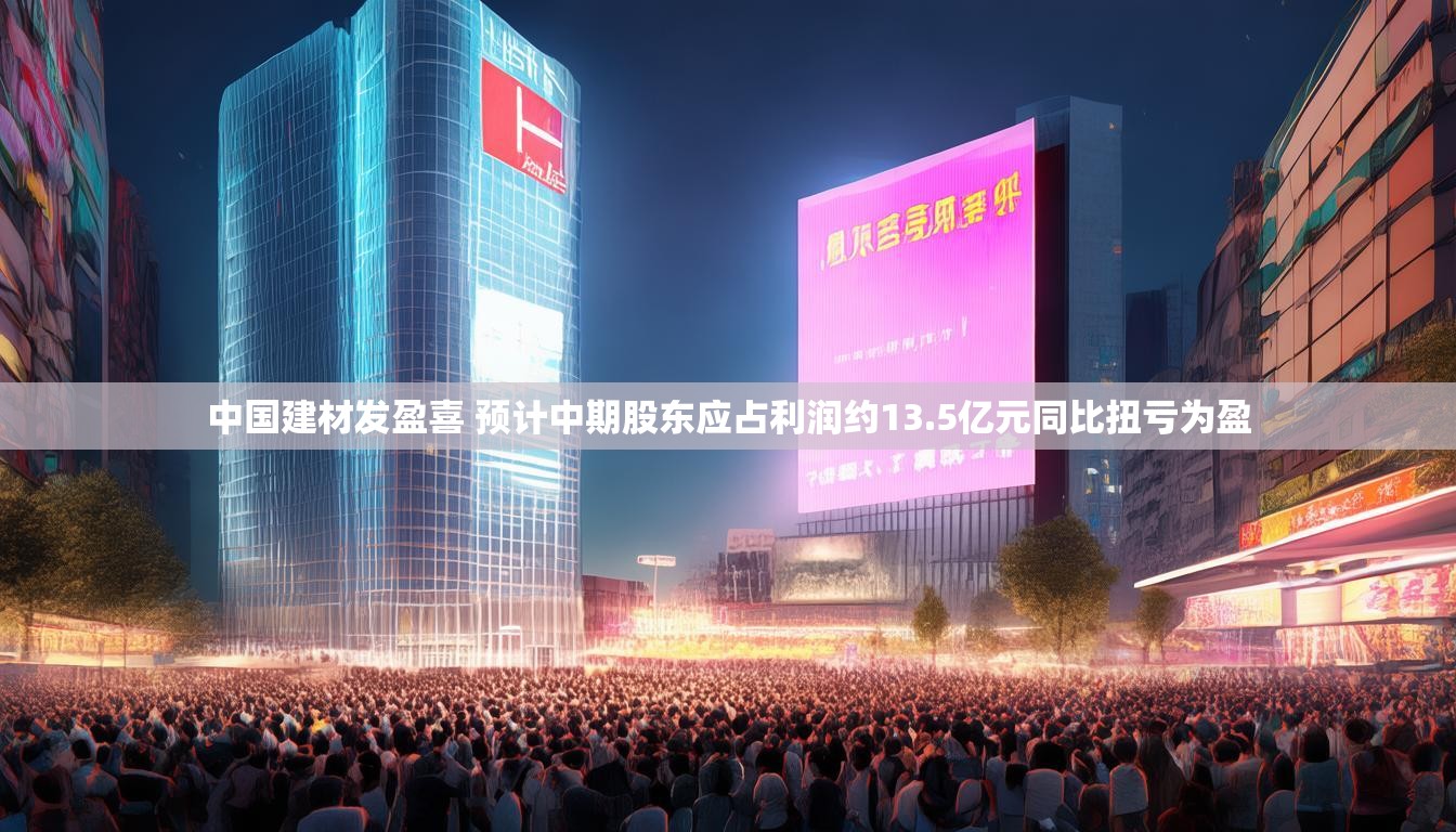 中国建材发盈喜 预计中期股东应占利润约13.5亿元同比扭亏为盈