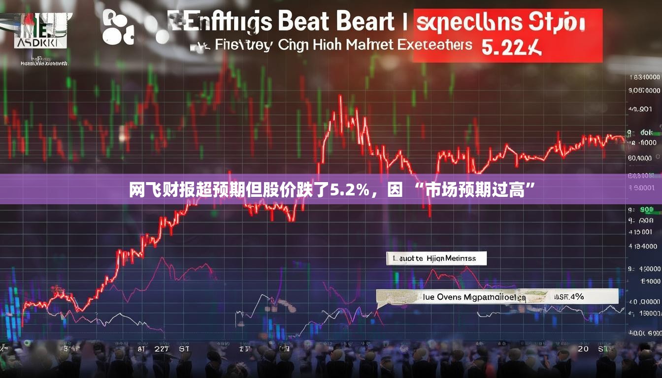网飞财报超预期但股价跌了5.2%，因 “市场预期过高”